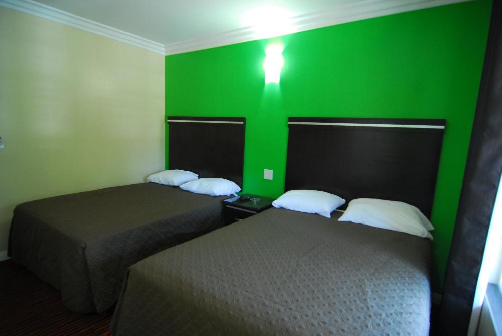 Standard Two Double Beds interior